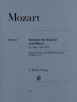 Quintet for Piano and Wind Instruments Eb major K. 452 - Quintett für Klavier und Bläser Es-dur KV 452