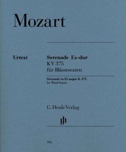 Serenade in Eb major K. 375 for Wind Octet - Serenade Es-dur KV 375 für Bläseroktett