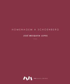 Homenagem a Schönberg para Piano