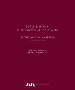 Élégie pour Violoncelle et Piano