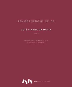 Pensée Poétique, Op. 36 para Piano