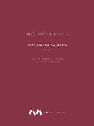 Pensée Poétique, Op. 36 para Piano