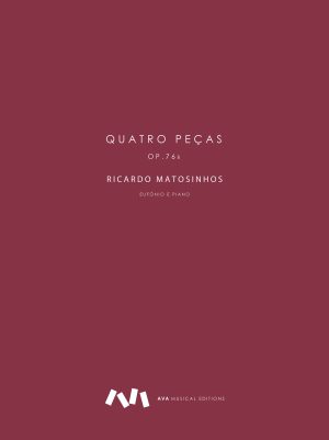 Quatro Peças, Op. 76b para Eufónio e Piano