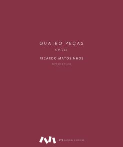 Quatro Peças, Op. 76b para Eufónio e Piano