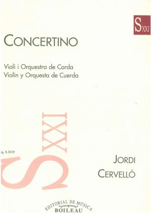 Concertino para Violino e Orquestra de Cordas
