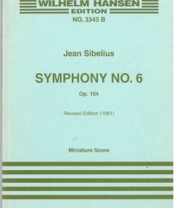 Symphony No. 6, Op. 104 Revised Edition (1981) - Miniature Score