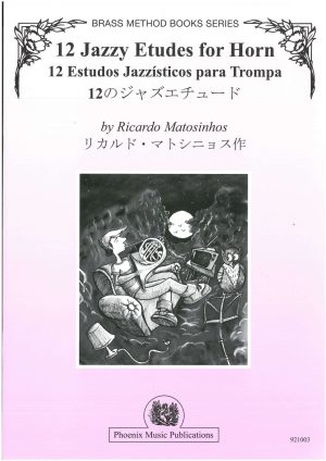 12 Jazzy Etudes for Horn - 12 Estudos Jazzísticos para Trompa