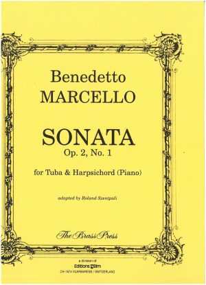Sonata Op. 2, No. 1 for Tuba & Harpsichord (Piano)