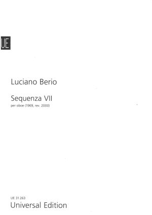 Sequenza VII per Oboe (1969, rev. 2000)