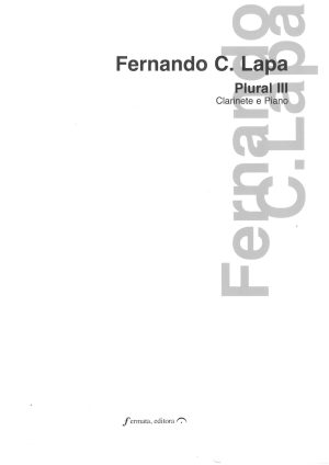 Plural III para Clarinete e Piano