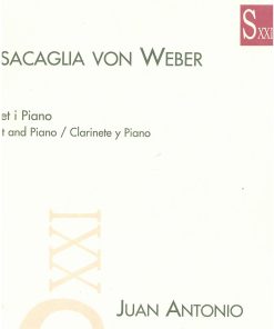 Passacaglia von Weber para Clarinete e Piano