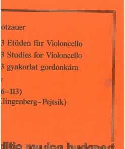 113 Studies for Violoncello Part IV (86-113)
