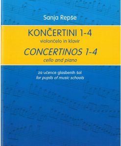 Concertinos 1-4 for Cello and Piano for pupils of music schools