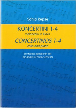 Concertinos 1-4 for Cello and Piano for pupils of music schools