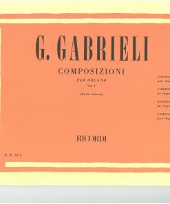 Composizioni per Organo Volume I a cura di Sandro Dalla Libera