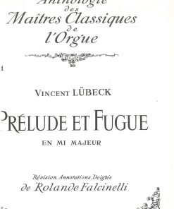 Prélude et Fugue en Mi Majeur