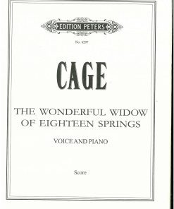 The Wonderful Widow of eighteen Springs for Voice and Piano