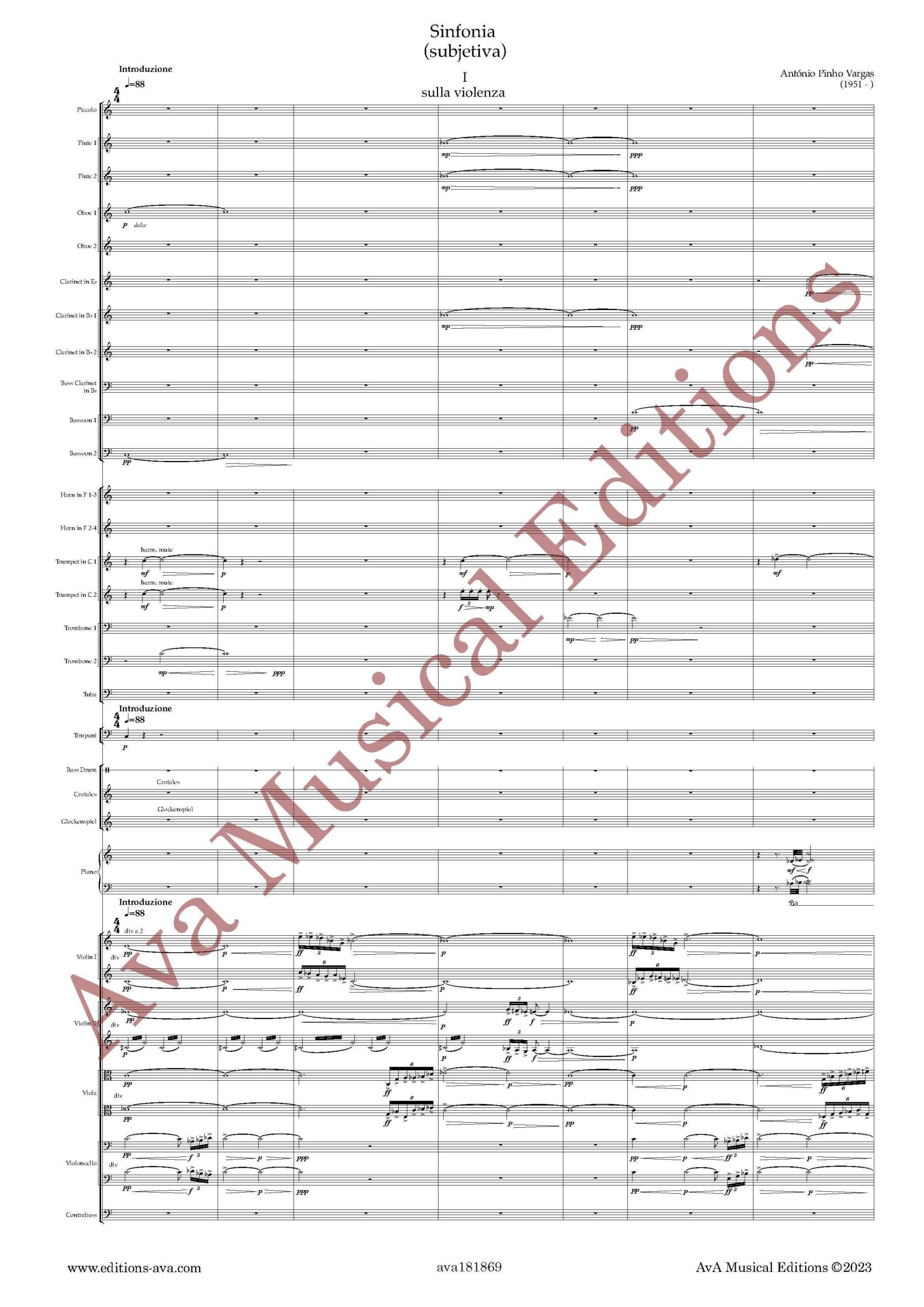 Sinfonia (Subjectiva) para Orquestra / Orchestra - Image 2