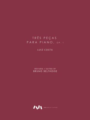 Três Peças para Piano, Op. 1