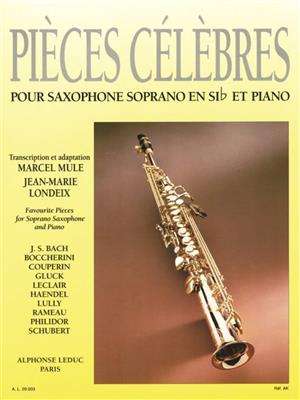 Pièces Célèbres pour Saxophone Soprano en Sib et Piano