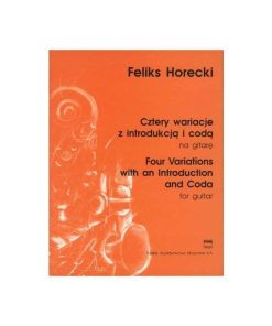 Four Variations with an Introduction and Coda for Guitar