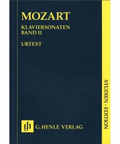 Piano Sonatas. Volume II / KlavierSonaten Band II Urtex - Studien Edition