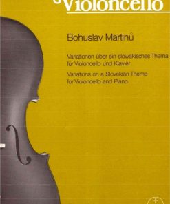 Variations on a Slovakian Theme for Violoncello and Piano