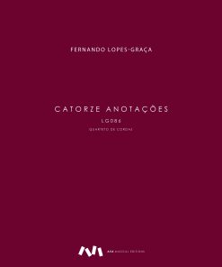 Catorze Anotações para Quarteto de Cordas, LG086