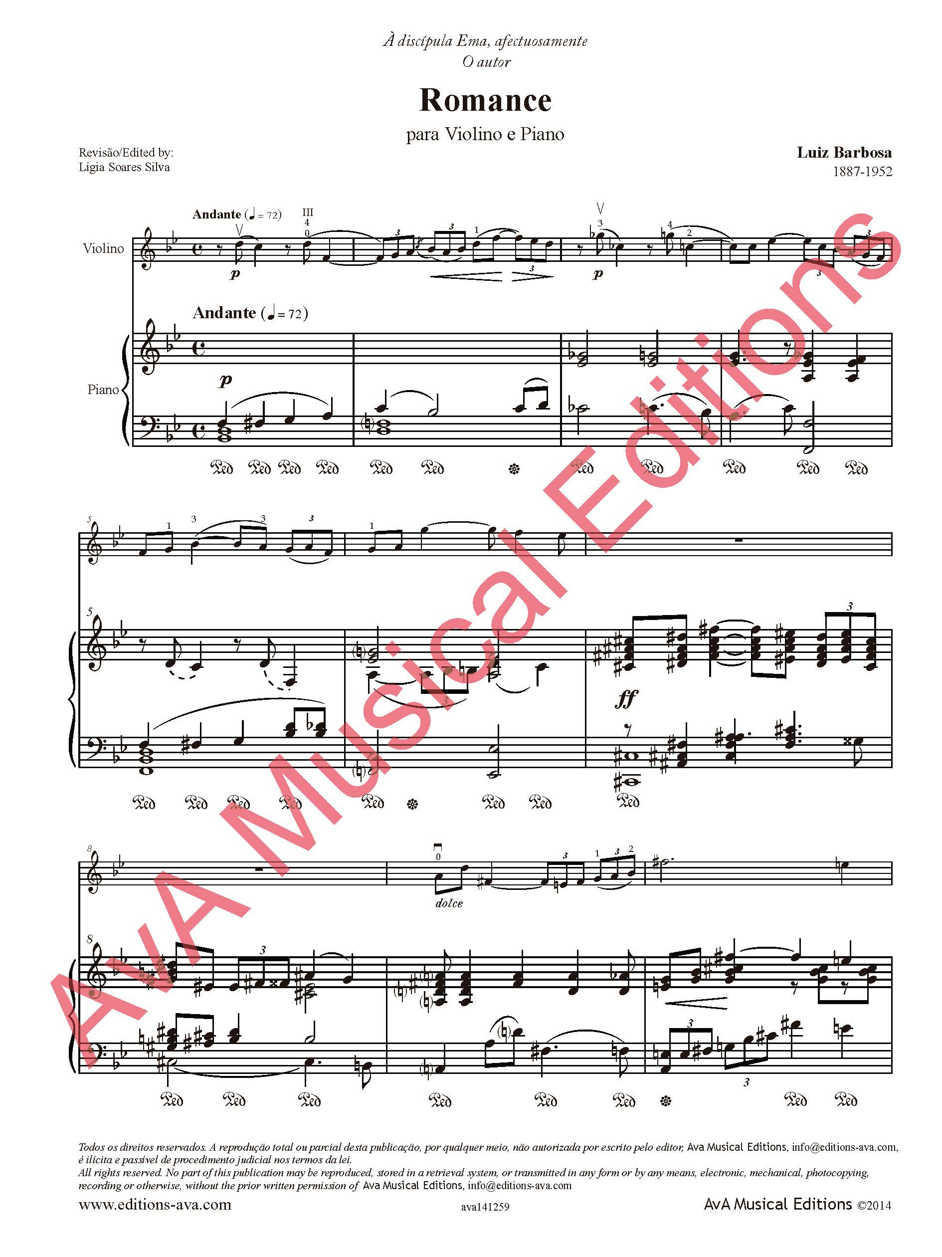 ? / Romance para Violino e Piano - Image 2