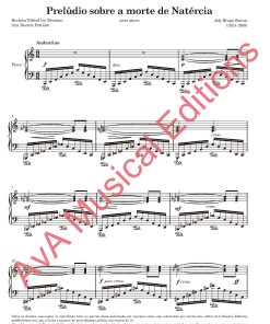 Alternative view of Prelúdio sobre a morte de Natércia para Piano