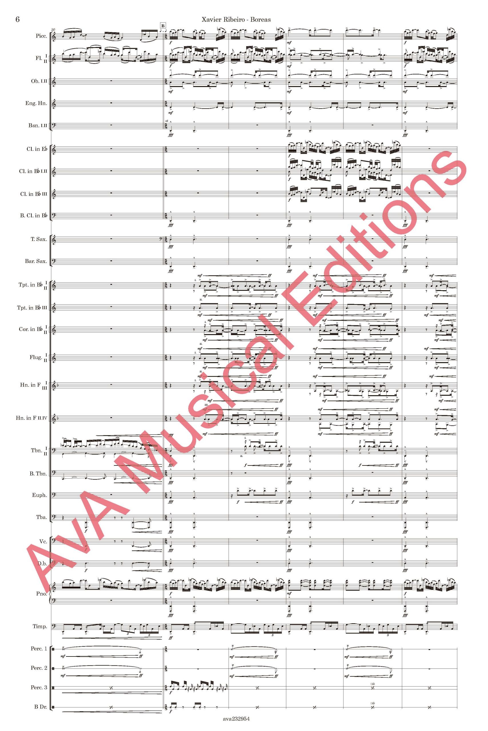 Bóreas para Orquestra de Sopros - Image 2