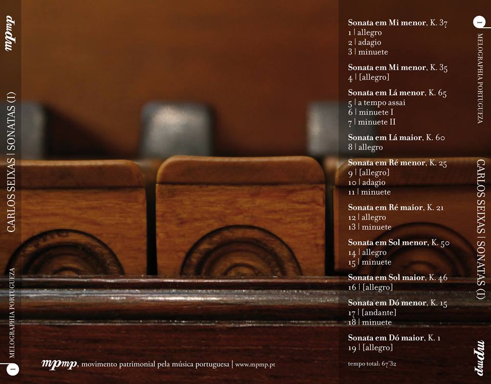 Carlos Seixas / Sonatas Volume 1 - CD - Image 2