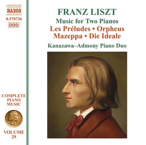 Franz Liszt / Music for Two Pianos - CD