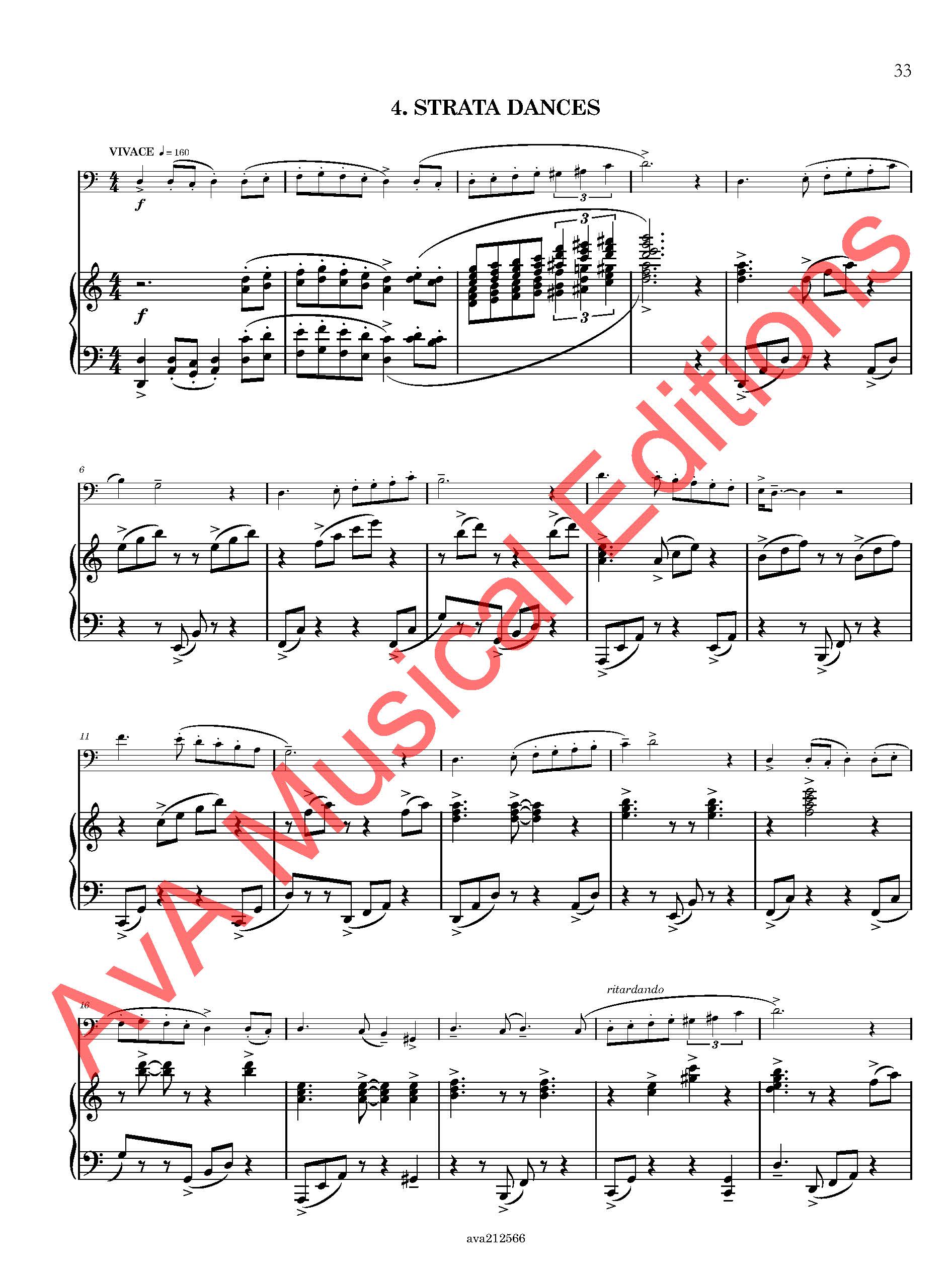 The Cliff Suite para Tuba e Piano - Image 2