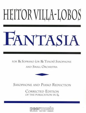 Fantasia for B flat Soprano (or B flat Tenor) Saxophone