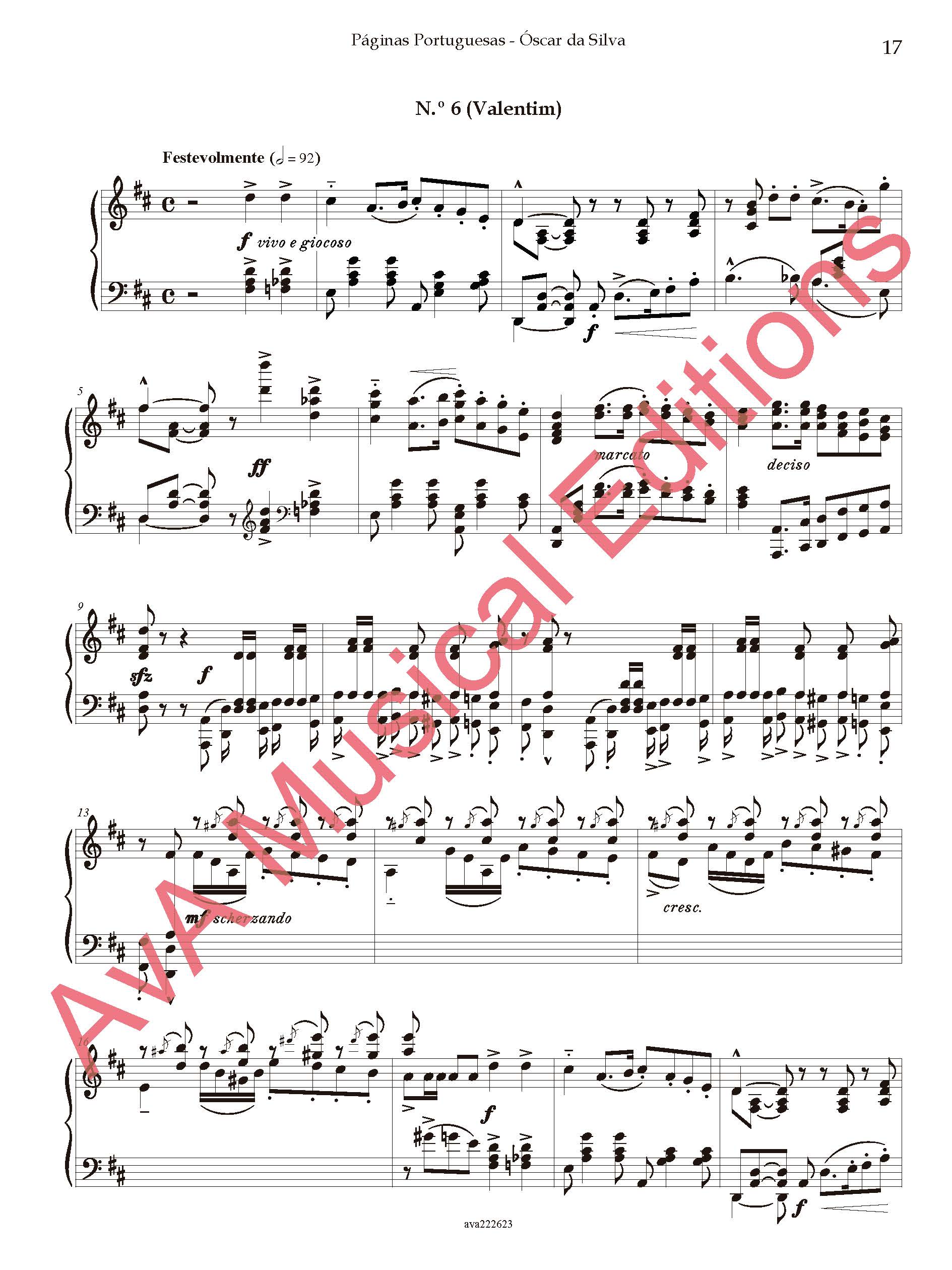 Páginas Portuguesas / Toadas e Danças - 2 Livros para Piano / 2 Books for Piano - Image 9