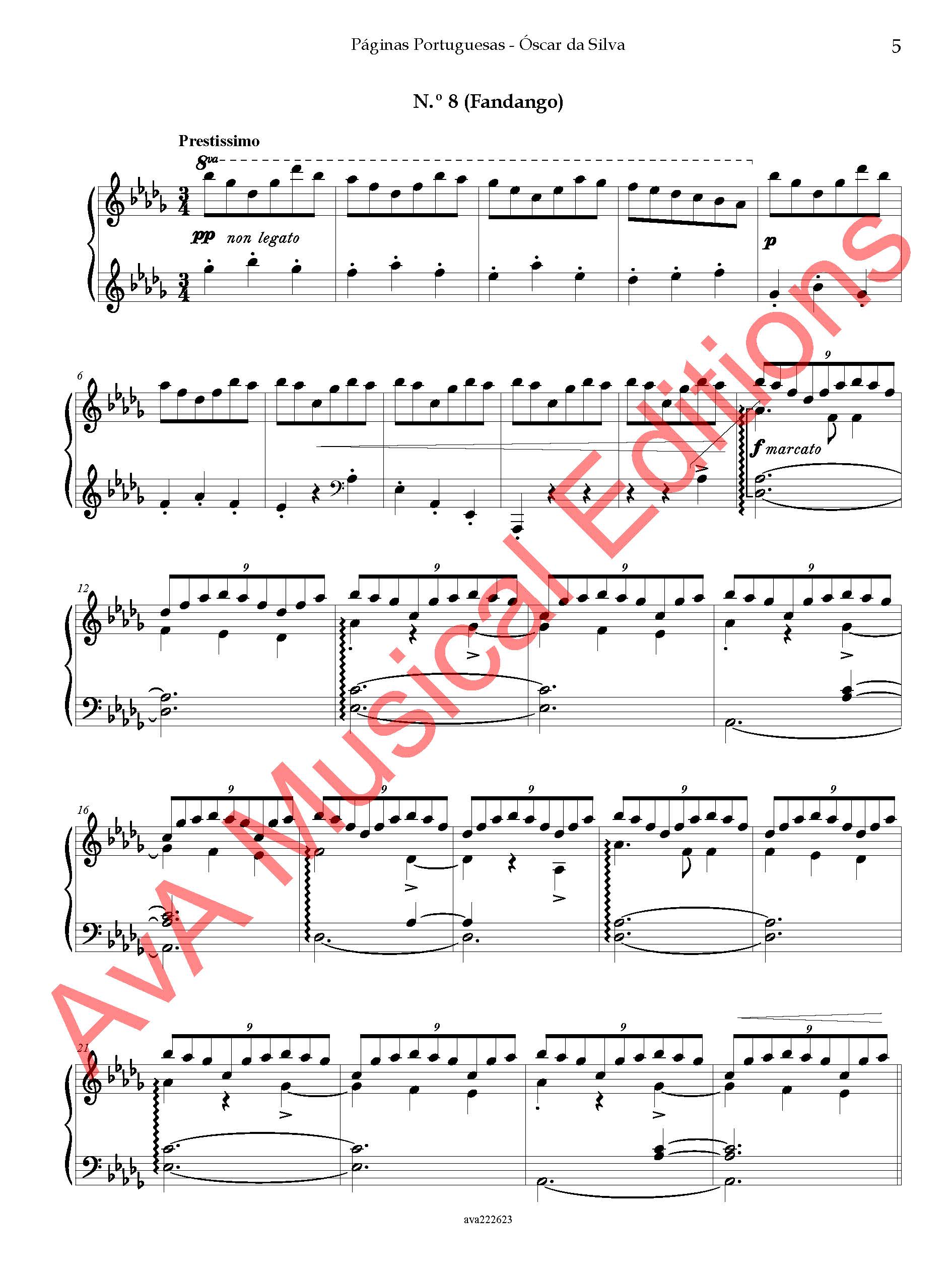 Páginas Portuguesas / Toadas e Danças - 2 Livros para Piano / 2 Books for Piano - Image 5