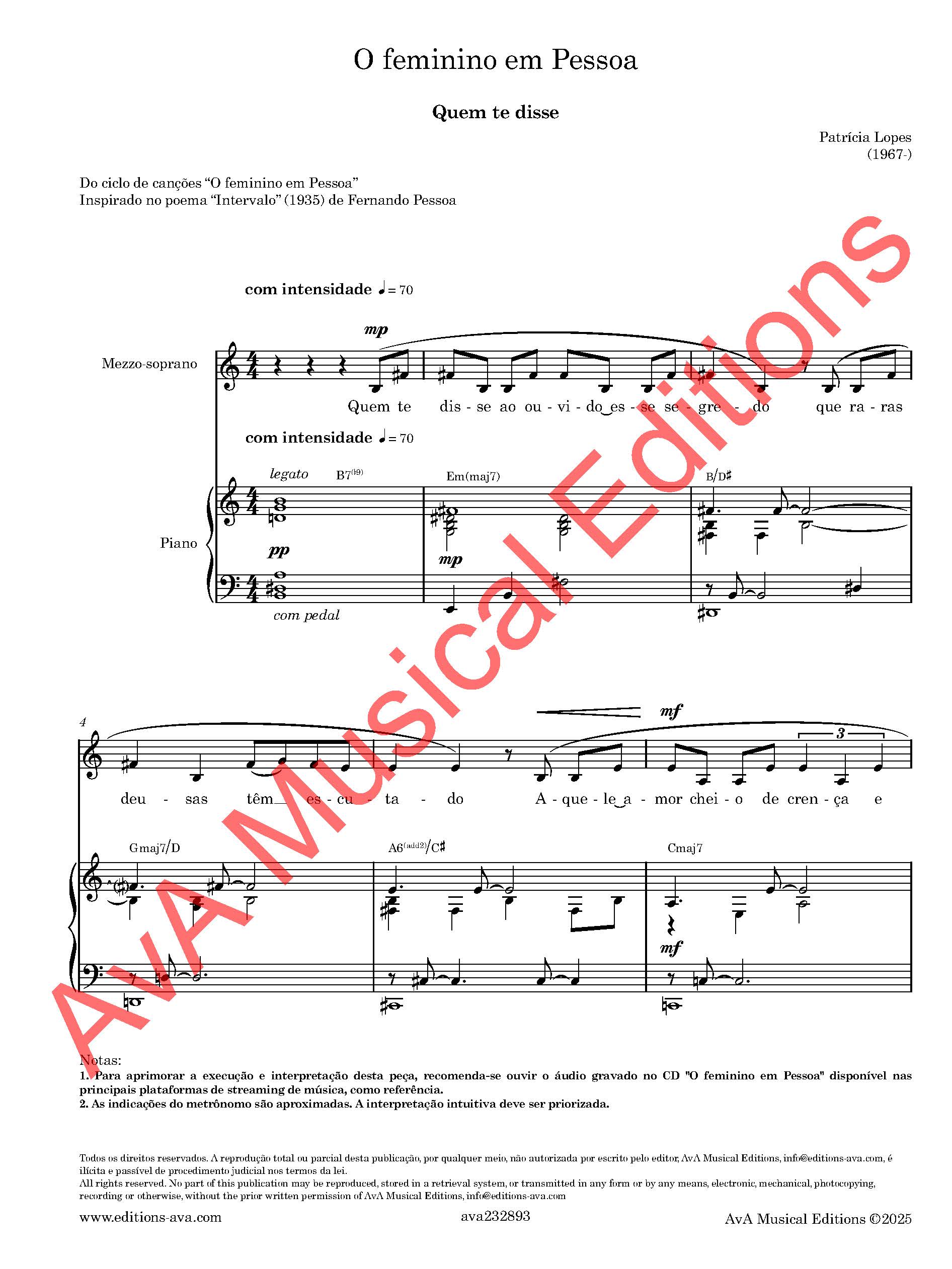 O feminino em Pessoa para Voz e Piano - Image 10