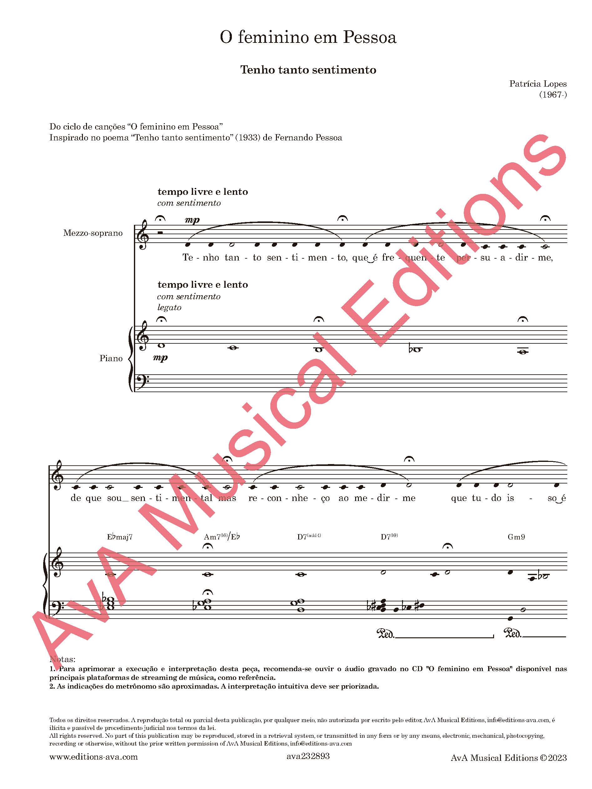 O feminino em Pessoa para Voz e Piano - Image 13
