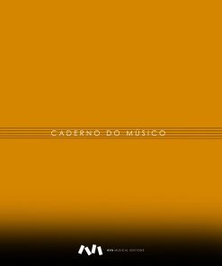 Caderno do Músico - argolas / 12 pautas por página / A4+